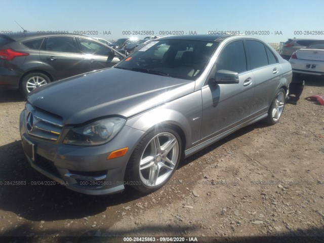 Photo 1 VIN: WDDGF4HB9CA600241 - MERCEDES-BENZ C-CLASS 