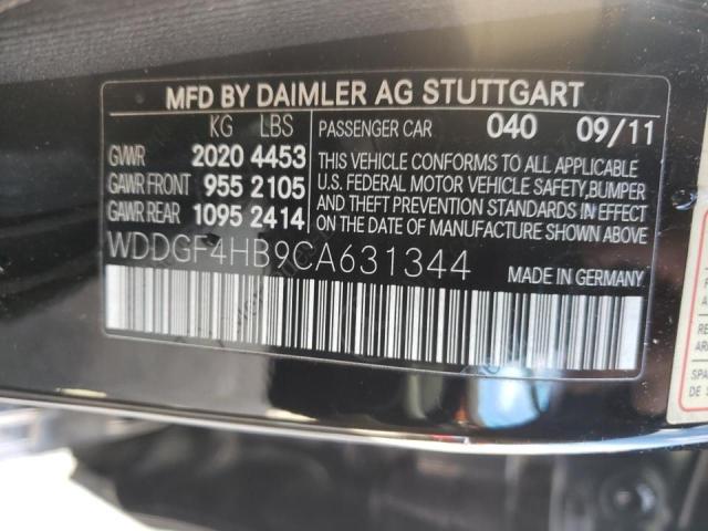 Photo 9 VIN: WDDGF4HB9CA631344 - MERCEDES-BENZ C 250 