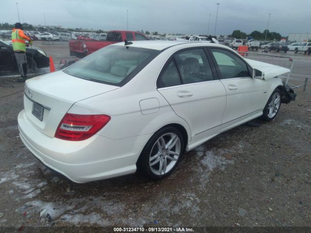 Photo 3 VIN: WDDGF4HB9CA645535 - MERCEDES-BENZ C-CLASS 