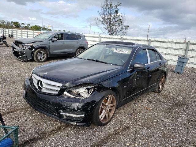 Photo 1 VIN: WDDGF4HB9CA716328 - MERCEDES-BENZ C 250 