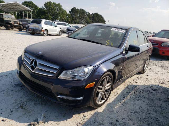 Photo 1 VIN: WDDGF4HB9CR201525 - MERCEDES-BENZ C 250 