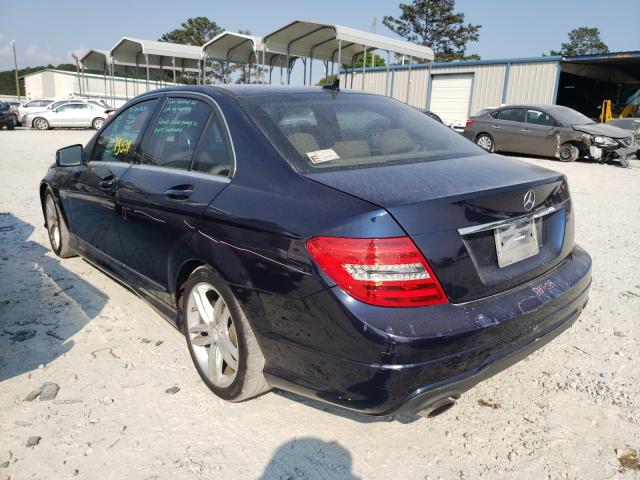 Photo 2 VIN: WDDGF4HB9CR201525 - MERCEDES-BENZ C 250 