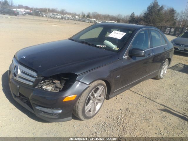 Photo 1 VIN: WDDGF4HB9CR205056 - MERCEDES-BENZ C-CLASS 