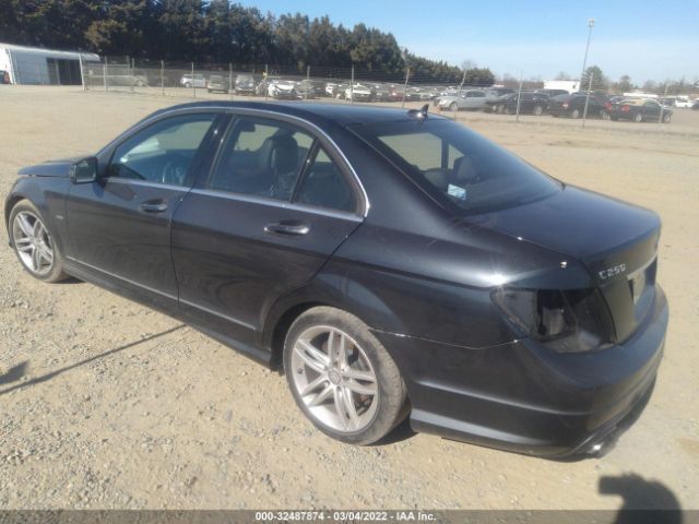 Photo 2 VIN: WDDGF4HB9CR205056 - MERCEDES-BENZ C-CLASS 