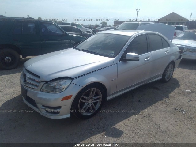 Photo 1 VIN: WDDGF4HB9CR214811 - MERCEDES-BENZ C-CLASS 