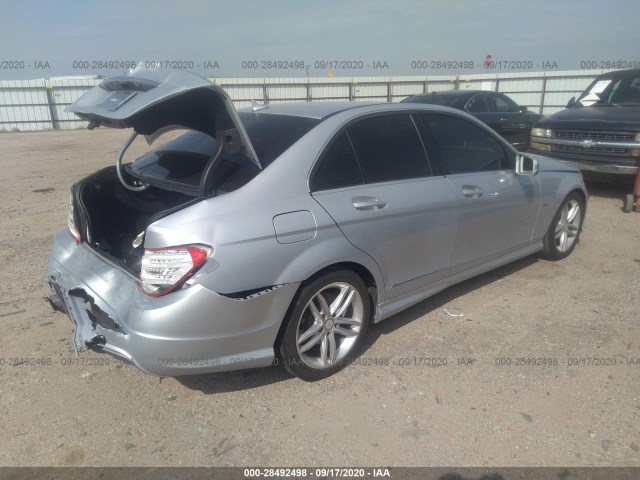 Photo 3 VIN: WDDGF4HB9CR214811 - MERCEDES-BENZ C-CLASS 