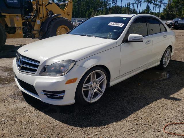 Photo 1 VIN: WDDGF4HB9CR214985 - MERCEDES-BENZ C-CLASS 