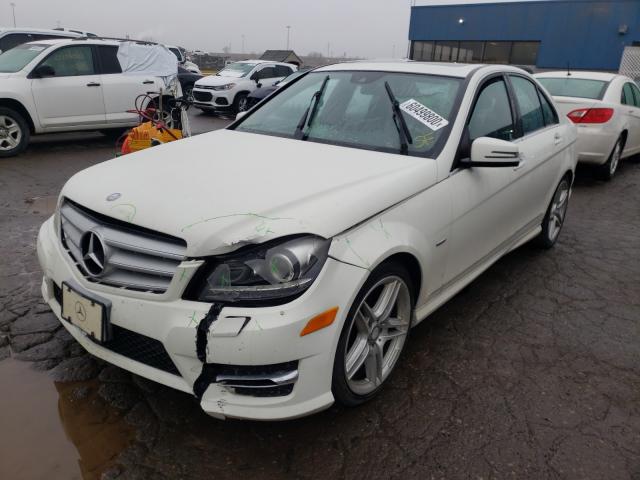 Photo 1 VIN: WDDGF4HB9CR215439 - MERCEDES-BENZ C 250 