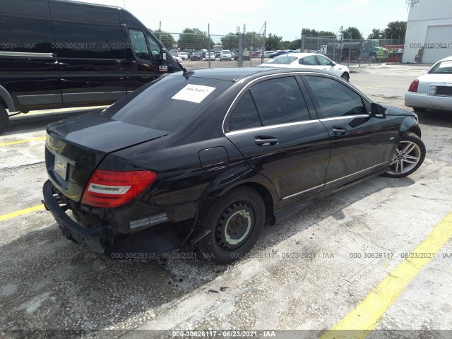 Photo 3 VIN: WDDGF4HB9CR221063 - MERCEDES-BENZ C-CLASS 