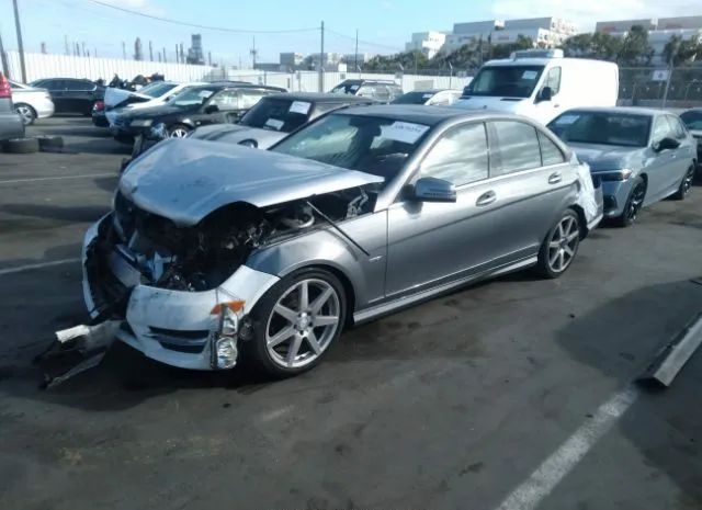 Photo 1 VIN: WDDGF4HB9CR221130 - MERCEDES-BENZ C-CLASS 