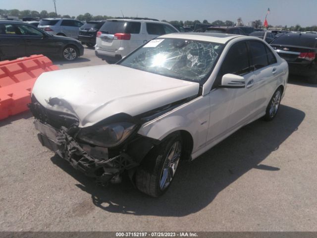 Photo 1 VIN: WDDGF4HB9CR224660 - MERCEDES-BENZ C-CLASS 