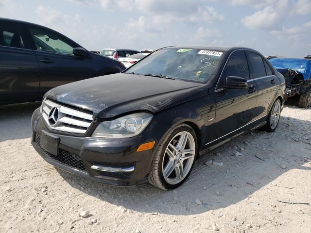 Photo 1 VIN: WDDGF4HB9CR224691 - MERCEDES-BENZ C-CLASS 