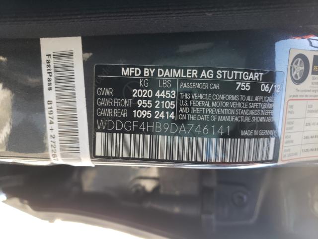 Photo 9 VIN: WDDGF4HB9DA746141 - MERCEDES-BENZ C 250 