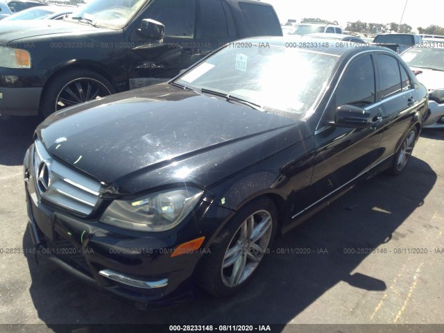 Photo 1 VIN: WDDGF4HB9DA756846 - MERCEDES-BENZ C-CLASS 