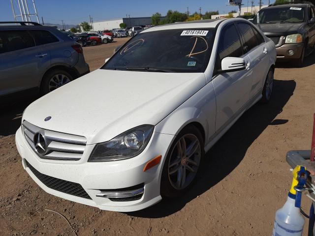 Photo 1 VIN: WDDGF4HB9DA802188 - MERCEDES-BENZ C 250 