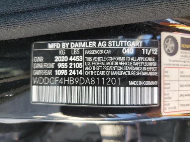 Photo 11 VIN: WDDGF4HB9DA811201 - MERCEDES-BENZ C 250 