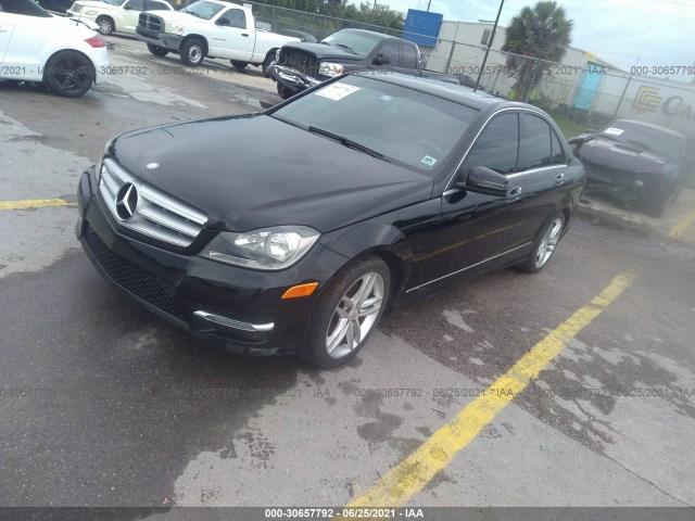 Photo 1 VIN: WDDGF4HB9DA826071 - MERCEDES-BENZ C-CLASS 