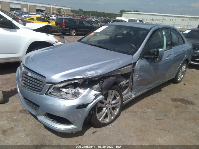 Photo 1 VIN: WDDGF4HB9DA827415 - MERCEDES-BENZ C-CLASS 