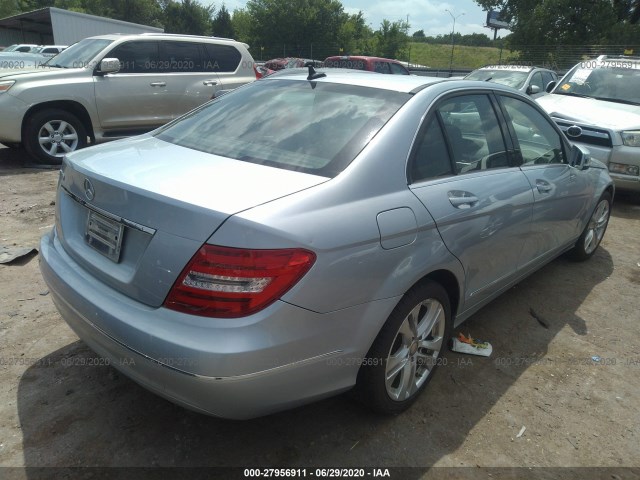 Photo 3 VIN: WDDGF4HB9DA827415 - MERCEDES-BENZ C-CLASS 