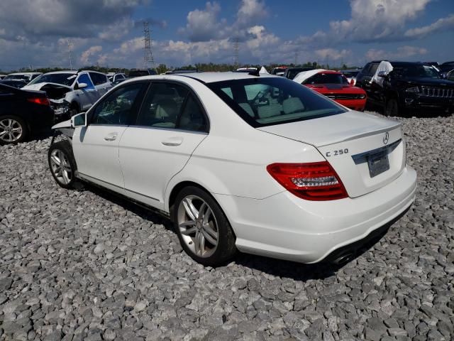 Photo 2 VIN: WDDGF4HB9DA854310 - MERCEDES-BENZ C 250 