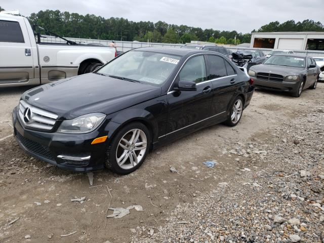 Photo 1 VIN: WDDGF4HB9DR241640 - MERCEDES-BENZ C-CLASS 