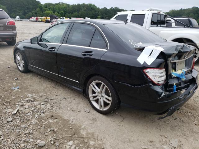 Photo 2 VIN: WDDGF4HB9DR241640 - MERCEDES-BENZ C-CLASS 