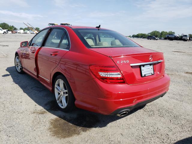 Photo 2 VIN: WDDGF4HB9DR247289 - MERCEDES-BENZ C 250 