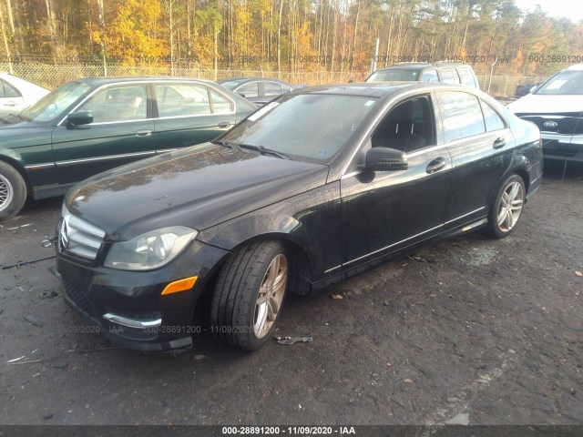 Photo 1 VIN: WDDGF4HB9DR262438 - MERCEDES-BENZ C-CLASS 