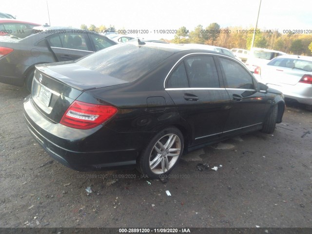 Photo 3 VIN: WDDGF4HB9DR262438 - MERCEDES-BENZ C-CLASS 