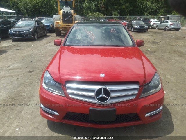 Photo 5 VIN: WDDGF4HB9DR263640 - MERCEDES-BENZ C-CLASS 