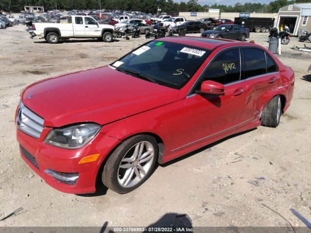 Photo 1 VIN: WDDGF4HB9DR276730 - MERCEDES-BENZ C-CLASS 