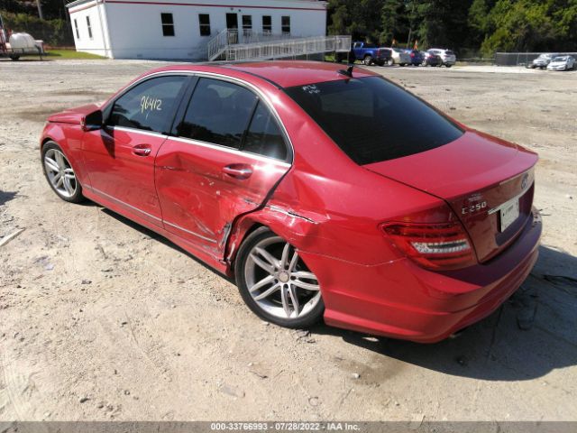 Photo 2 VIN: WDDGF4HB9DR276730 - MERCEDES-BENZ C-CLASS 