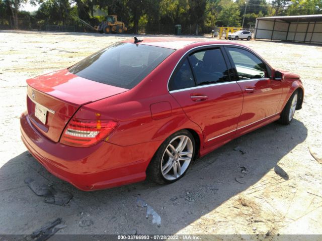 Photo 3 VIN: WDDGF4HB9DR276730 - MERCEDES-BENZ C-CLASS 