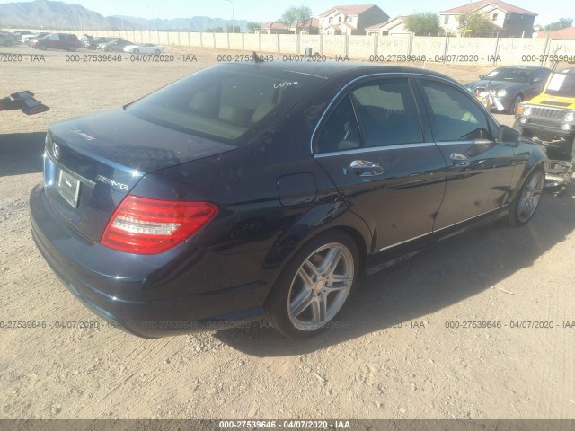 Photo 3 VIN: WDDGF4HB9DR277537 - MERCEDES-BENZ C-CLASS 