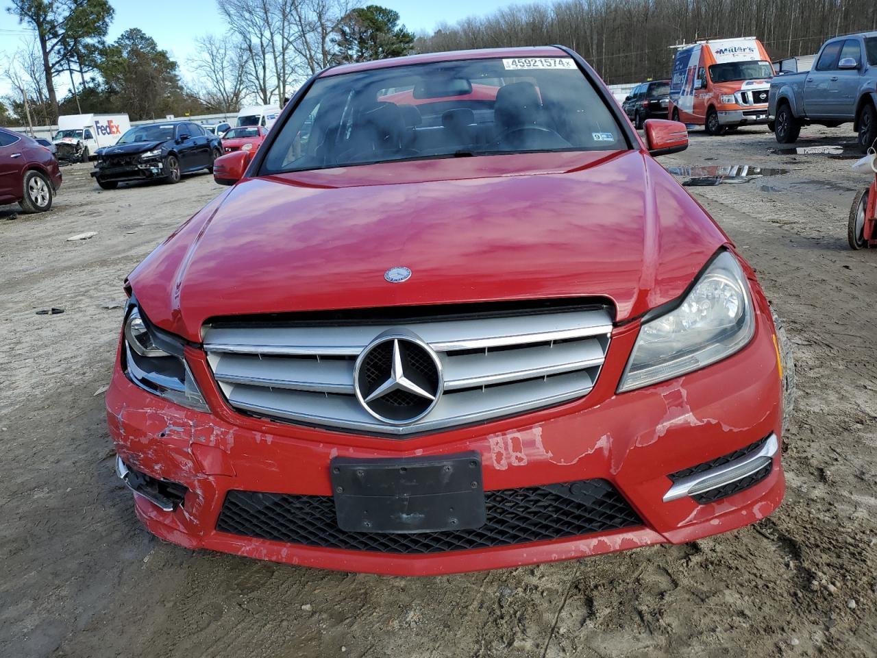 Photo 4 VIN: WDDGF4HB9DR284455 - MERCEDES-BENZ C-KLASSE 