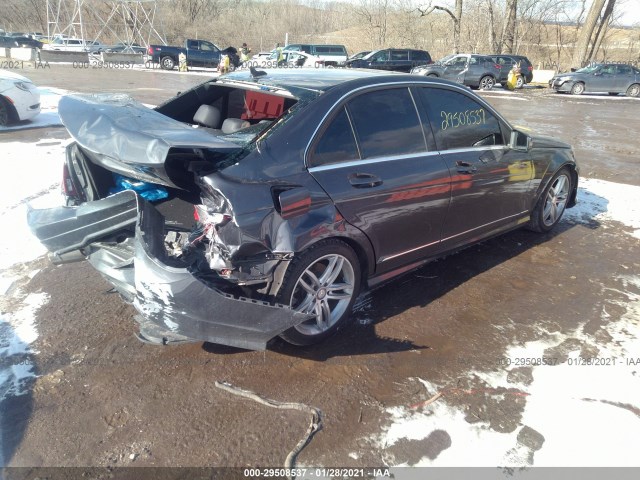 Photo 3 VIN: WDDGF4HB9DR287419 - MERCEDES-BENZ C-CLASS 