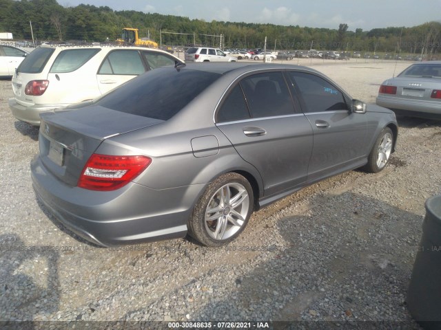 Photo 3 VIN: WDDGF4HB9DR293320 - MERCEDES-BENZ C-CLASS 