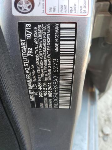 Photo 11 VIN: WDDGF4HB9EA916273 - MERCEDES-BENZ C 250 