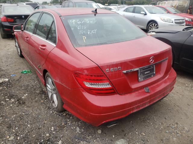 Photo 2 VIN: WDDGF4HB9EA962623 - MERCEDES-BENZ C 250 