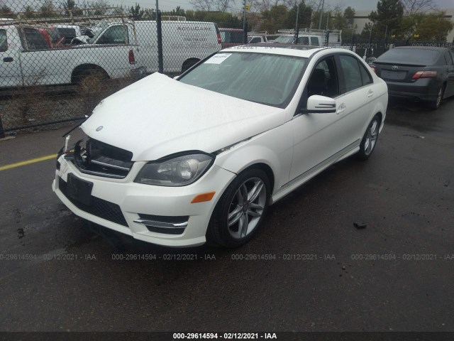 Photo 1 VIN: WDDGF4HB9EA963299 - MERCEDES-BENZ C-CLASS 