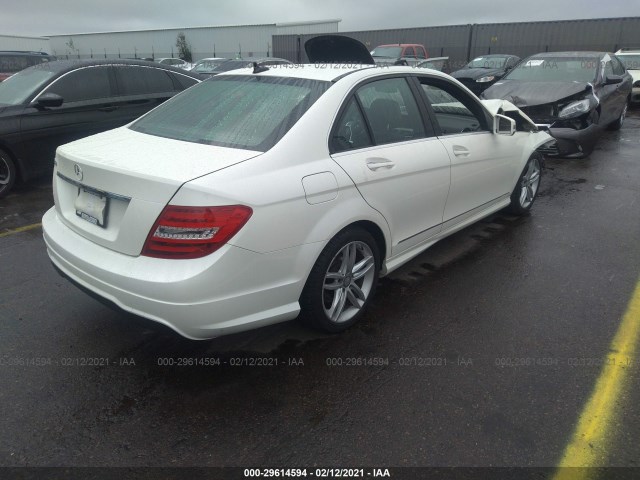 Photo 3 VIN: WDDGF4HB9EA963299 - MERCEDES-BENZ C-CLASS 