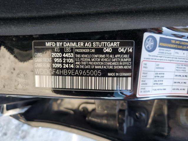 Photo 11 VIN: WDDGF4HB9EA965005 - MERCEDES-BENZ C 250 