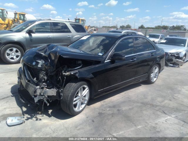 Photo 1 VIN: WDDGF4HB9EA965733 - MERCEDES-BENZ C-CLASS 