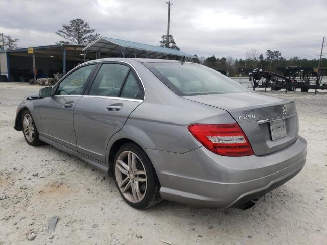 Photo 2 VIN: WDDGF4HB9EG237665 - MERCEDES-BENZ C 250 