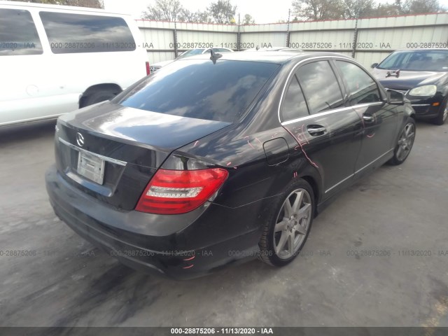 Photo 3 VIN: WDDGF4HB9EG248858 - MERCEDES-BENZ C-CLASS 