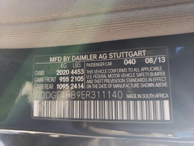 Photo 9 VIN: WDDGF4HB9ER311140 - MERCEDES-BENZ C 250 