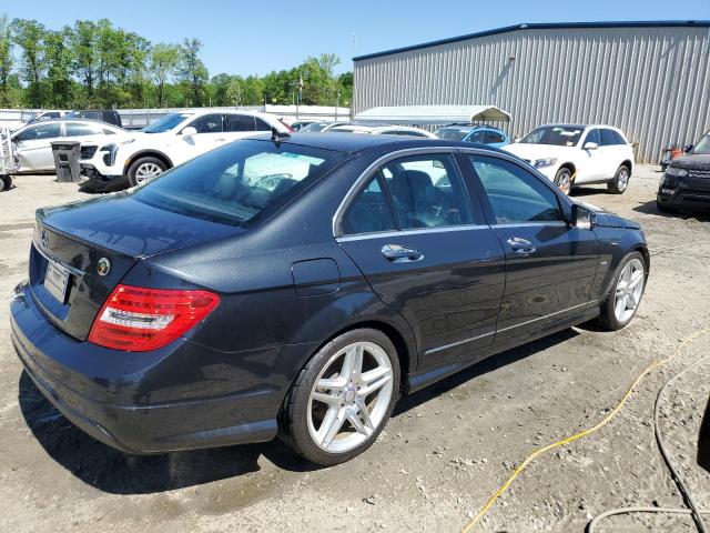 Photo 2 VIN: WDDGF4HBXCA615122 - MERCEDES-BENZ C-CLASS 