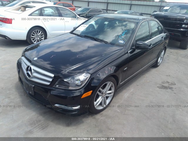 Photo 1 VIN: WDDGF4HBXCA615427 - MERCEDES-BENZ C-CLASS 