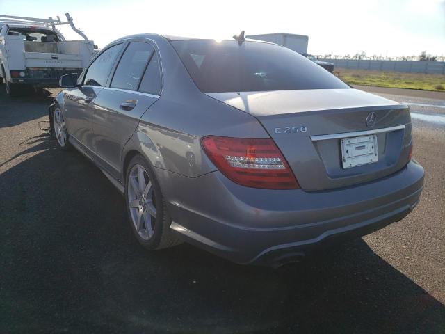 Photo 2 VIN: WDDGF4HBXCA625794 - MERCEDES-BENZ C 250 