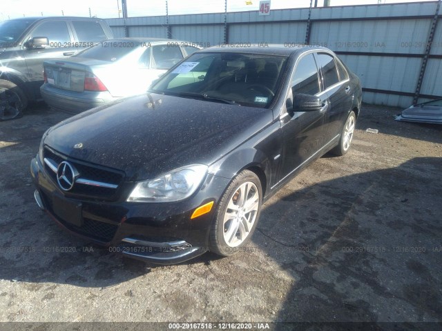 Photo 1 VIN: WDDGF4HBXCA646161 - MERCEDES-BENZ C-CLASS 